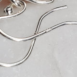 Feeling Groovy / Floral Jewelry Silver Earrings Natural Carnelian Stone Hypoallergenic Jewelry Most Popular Jewelry Gift For Women