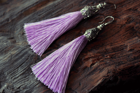 W/lilac Dangler